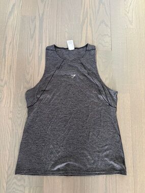 Gymshark Charcoal Heather Athletic Tank Top